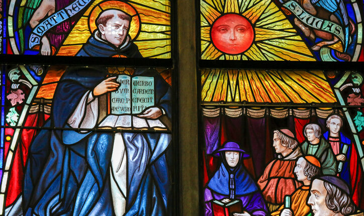 Saint Thomas Aquinas – Stained Glass