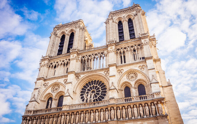Notre Dame church in Paris